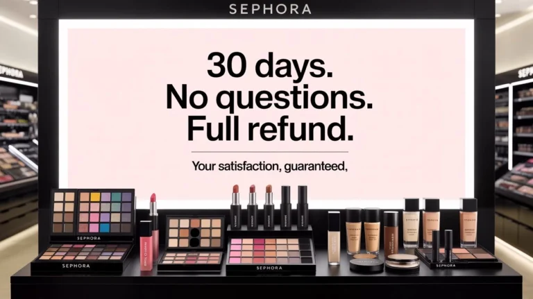 Sephora Make up return Policy