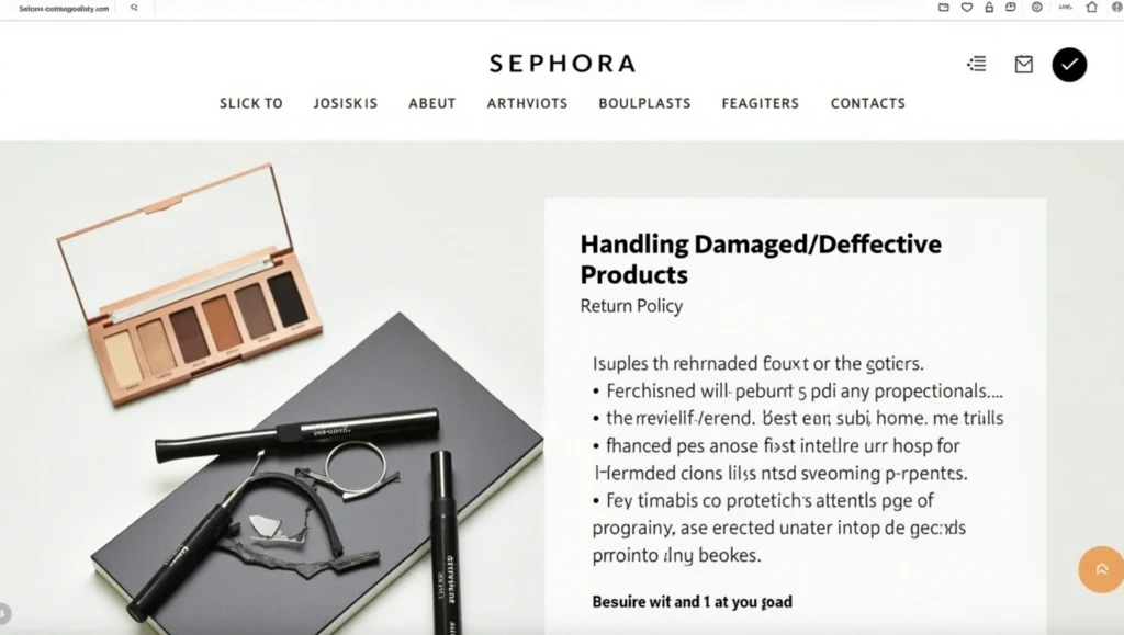 Handling Damaged/Defective Products