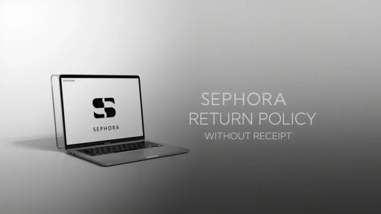Sephora Return Policy Without Receipt