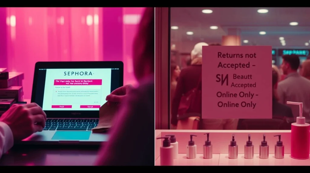 Sephora in store return in Philippines