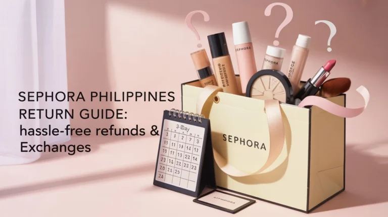 Sephora Philippines return policy
